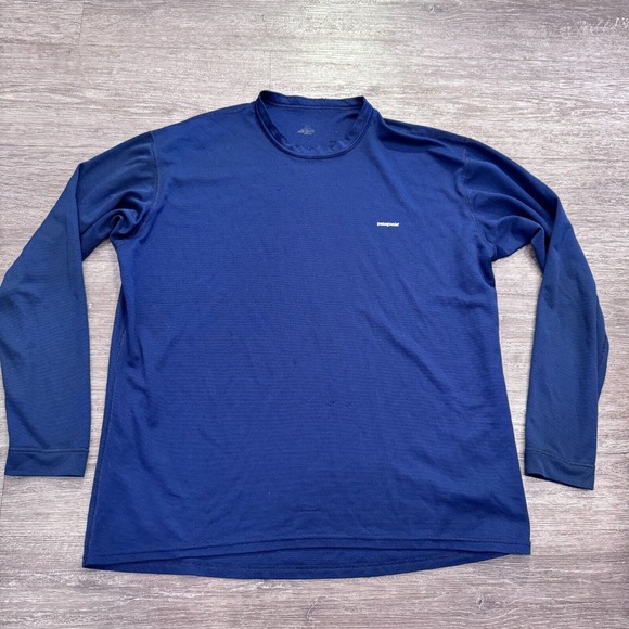 Patagonia Other - Patagonia Base Layer Shirt Mens Large‎ Blue Lightweight Outdoor Athletic Adult